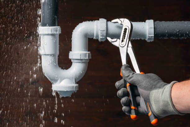 Professional Leak Detection technician working in Harpersfield, NY